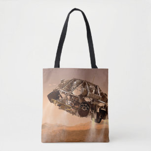 Rover & Descent Stage For Mars Science Laboratory Tote Bag