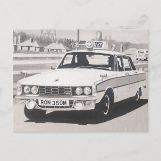 Rover P6 3500 V8 Postcard
