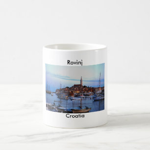 Rovinj Harbour, Croatia Coffee Mug