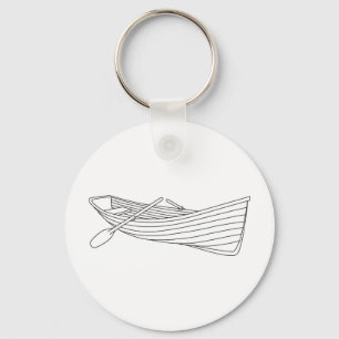 Row Boat Keychain