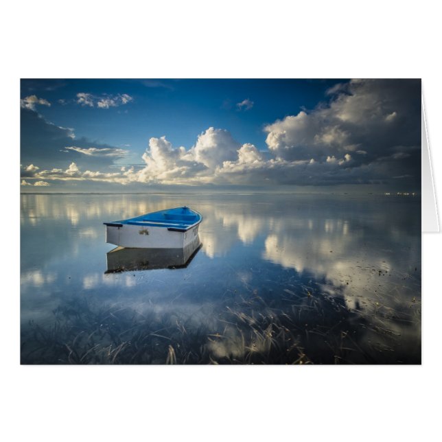 Row Boat On The Water (Front Horizontal)