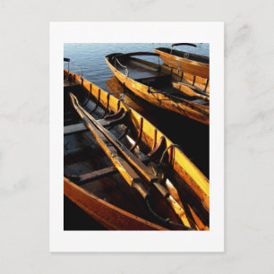 Row Boats at Derwentwater Postcard