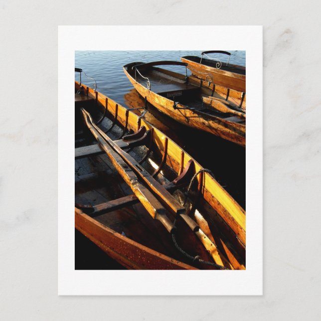 Row Boats at Derwentwater Postcard (Front)