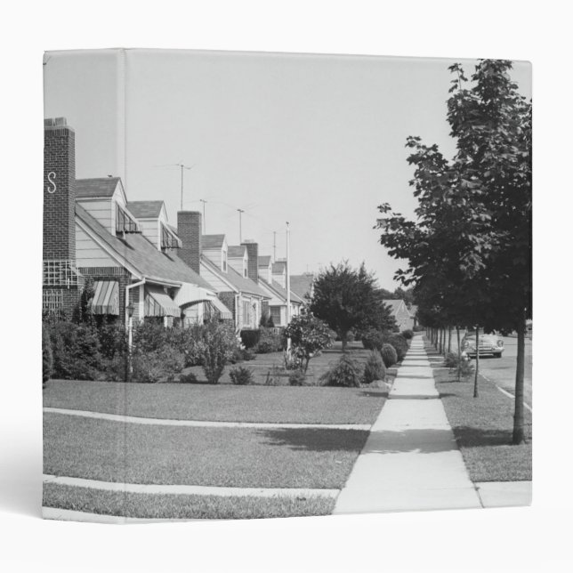 Row of Houses Binder (Front/Spine)