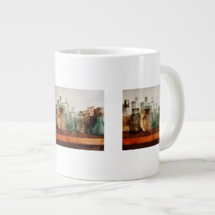 Row of Medicine Bottles Large Coffee Mug