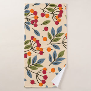 Rowan Branches: Textile Vintage Charm Bath Towel