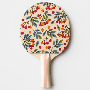 Rowan Branches: Textile Vintage Charm Ping Pong Paddle