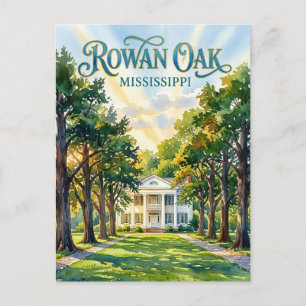 Rowan Oak USA Postcard