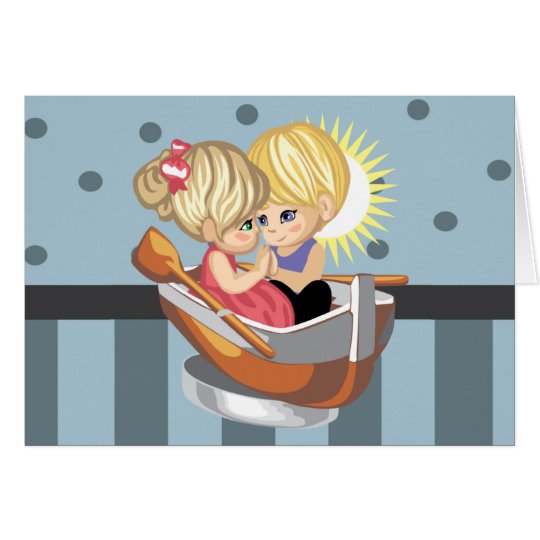Rowboat Greeting Card