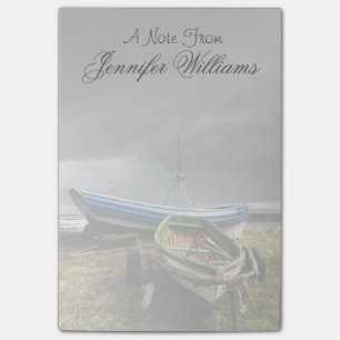 Rowboats On The Shore   England Post-it Notes