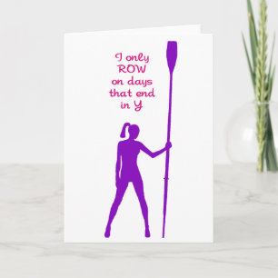 RowChick Days Card