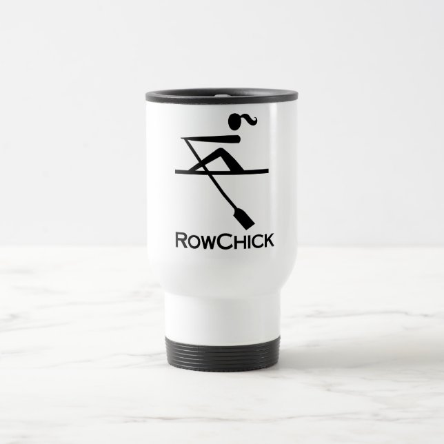 RowChick Logo Travel Mug (Center)
