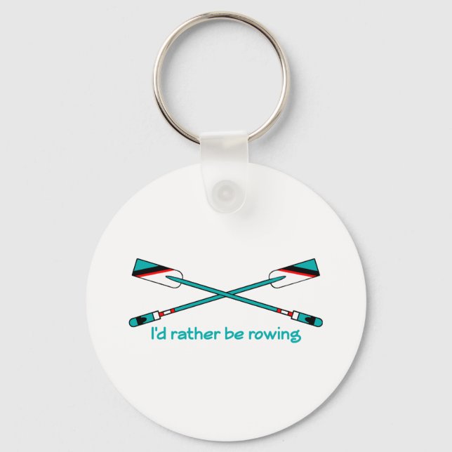 RowChick Rather Keychain (Front)