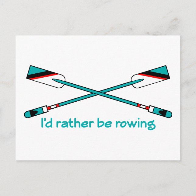 RowChick Rather Postcard (Front)