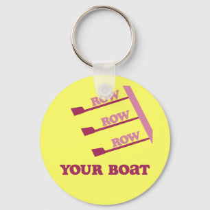 RowChick Row Row Row Your Boat Keychain