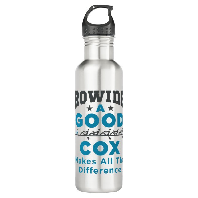 Rowing a Good Cox Makes All the Difference 710 Ml Water Bottle (Front)