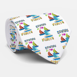 Rowing At The Veneta Tie
