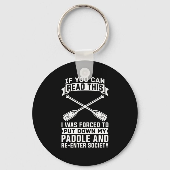 Rowing Crew Rower Row Team Keychain (Front)