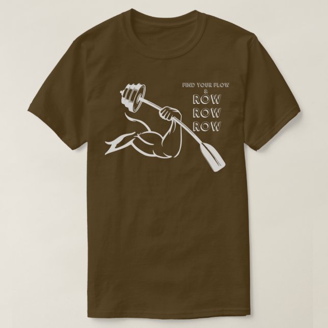 Rowing design 5 T-Shirt (Design Front)