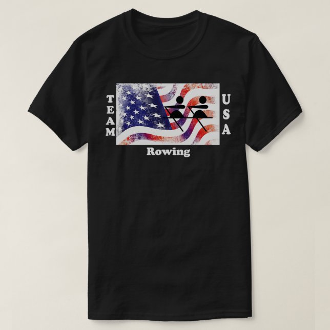 Rowing for Instructors Coaches Athletes Rower T-Shirt (Design Front)
