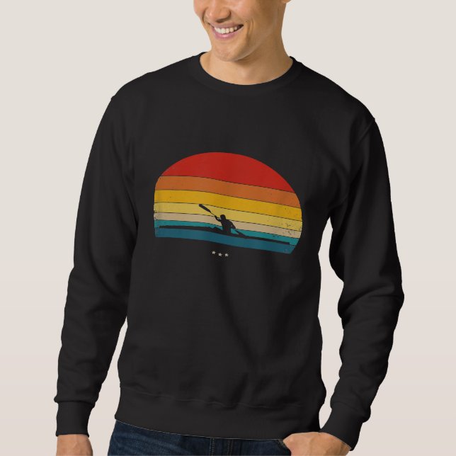 Rowing  For Rower  Retro Style  2 Sweatshirt (Front)