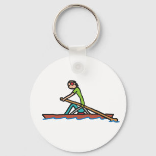 Rowing Keychain