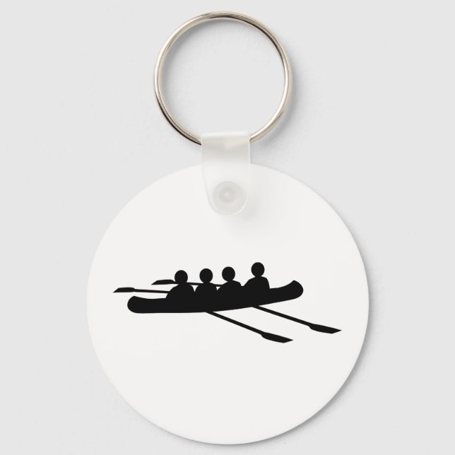 Rowing Keychain (Front)