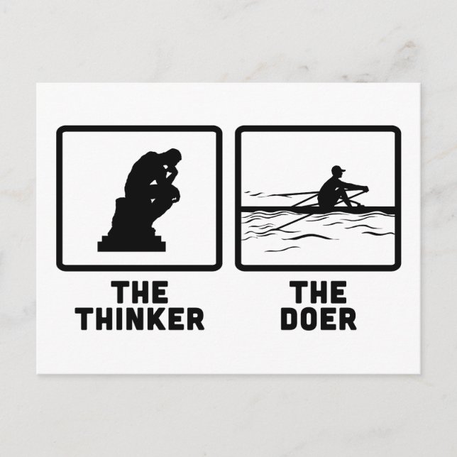 Rowing Postcard (Front)