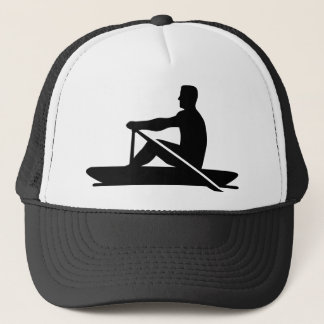 Rowing rower trucker hat