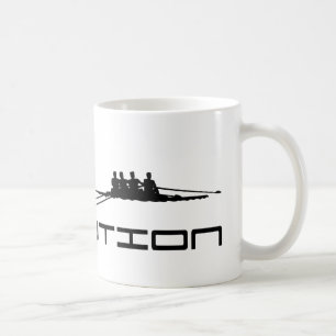 Rowing Rower Water Sport Evolution Art Coffee Mug
