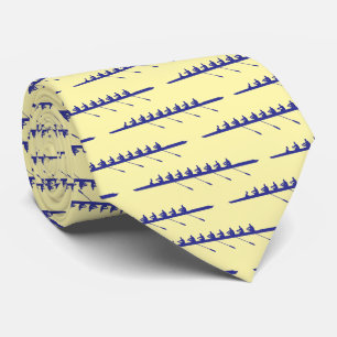 Rowing Rowers DIY Colors 8 Crew Team Lt Ylo Dp Blu Tie