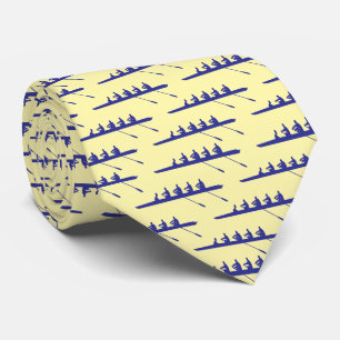 Rowing Rowers DIY Colours 4 Crew Team Lt Ylo Dp Bl Tie