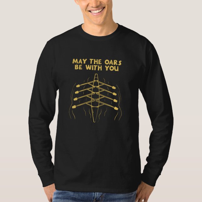 Rowing Rowing Sport T-Shirt (Front)