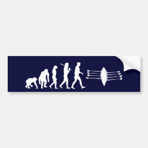 Rowing Sports Fan Mens Athlete Rowing Crew Bumper Sticker