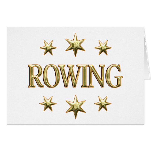 Rowing Stars (Front Horizontal)