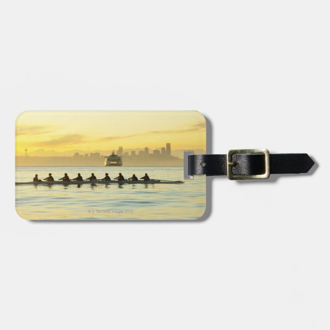 Rowing Team 2 Luggage Tag (Front Horizontal)