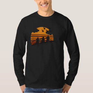 Rowing Team Sunset Lake Cute Crew Sport Gift 2 T-Shirt