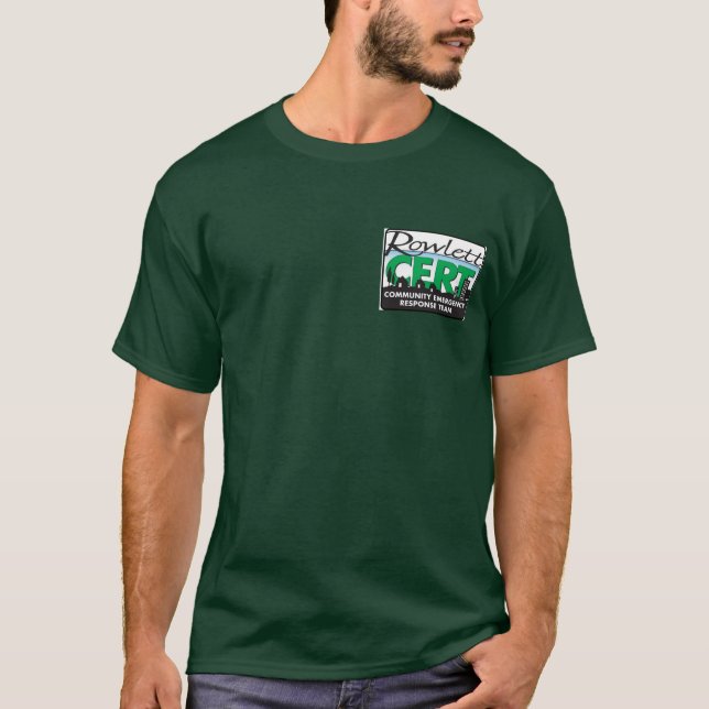 Rowlett CERT T-Shirt (Front)