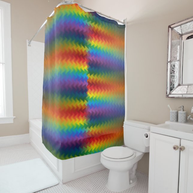 Rows of a Rainbow Fire (In Situ)