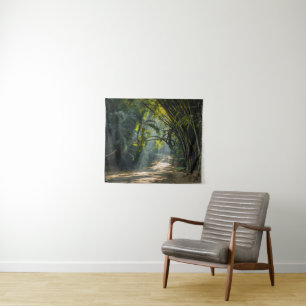 Rows of Bamboo Tapestry