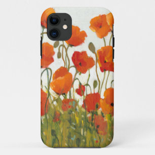 Rows of Poppies I iPhone 11 Case