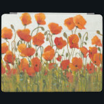 Rows of Poppies I iPad Cover<br><div class="desc">Floral</div>