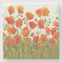 Rows of Poppies I