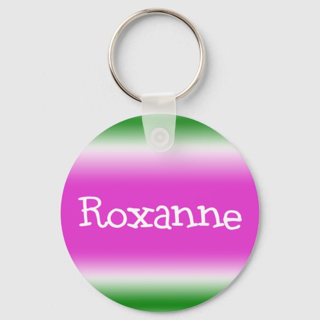 Roxanne Keychain (Front)