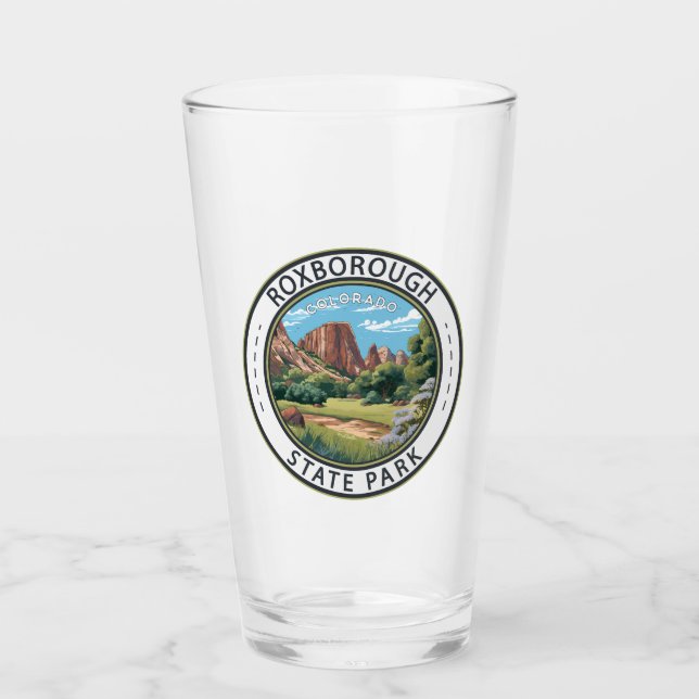Roxborough State Park Colorado Badge Glass (Front)