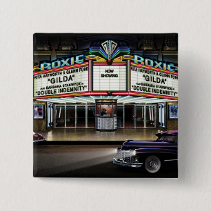 Roxie Picture Show 2 Inch Square Button