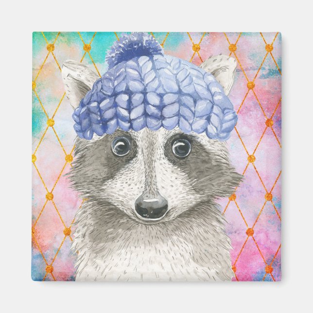 Roxy the Raccoon Magnet (Front)