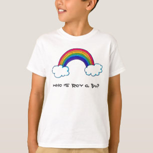 Roy G. Biv Kids Shirt