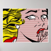 Roy LIchtenstein - Crying Girl