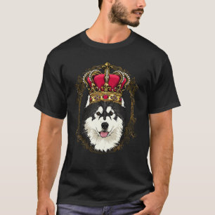 Royal Alaskan Malamute King Queen Princess Sled Do T-Shirt